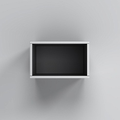 Am.Pm Ниша для хранения Func 40x25 белая матовая – фотография-2