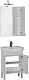 Aquanet Мебель для ванной "Честер 60" белый/серебро (183143) – картинка-8