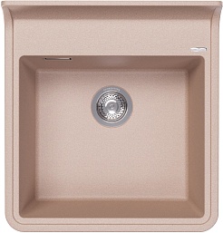Florentina Мойка кухонная Сицилия 520 песочная – фотография-1
