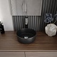 Teymi Раковина накладная в ванную Lina D31 чёрный матовый T50286 – картинка-17