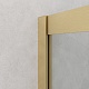 Cezares Душевой уголок Relax 304 RELAX-304-R-2-90-C-BORO 90x90 профиль брашированное золото стекло прозрачное – фотография-12