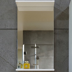 Бриклаер Зеркало Кристалл 40 белое – фотография-2