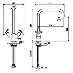 Vidima Смеситель ART BA331AA для кухни – фотография-2
