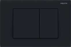 Aquatek Унитаз подвесной Лея AQ1199-00 в комплекте с инсталляцией Standard INS-0000012 с клавишей смыва KDI-0000012 матовая черная и крепления KKI-0000002 – фотография-4