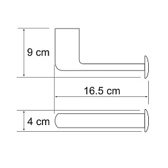WasserKRAFT Держатель туалетной бумаги "Berkel К-6896" – фотография-3