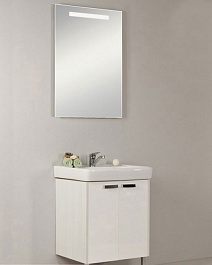 Акватон Мебель для ванной Йорк 60 белый/выбеленное дерево – фотография-1