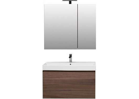 Aquanet Комплект мебели Нью-Йорк 100 орех – фотография-4