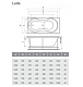 Relisan Акриловая ванна Lada 130x70 – картинка-11