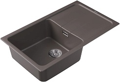 Florentina Мойка кухонная Специя 860 серый шелк – фотография-2