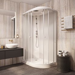 Parly Душевая кабина Bianco Эконом EB1231L – фотография-3