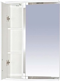 Misty Зеркальный шкаф Астра 50 L белый – фотография-2