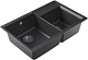 Florentina Мойка кухонная Касси 780 черная – фотография-6