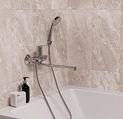 Mixline Смеситель для ванны 35k ML15-02 хром – фотография-4