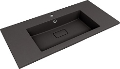 Style Line Раковина мебельная Line 100х48 антрацит – фотография-1