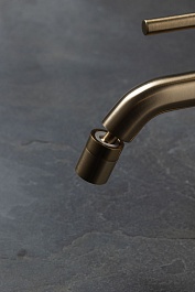 Allen Brau Смеситель для биде Priority 5.31A04-GB (с донным клапаном) золото – фотография-6