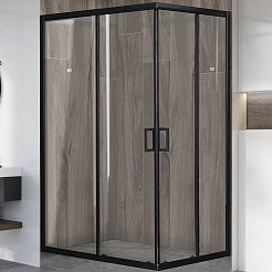 Royal Bath Душевой уголок RB 9120HPD-T-BL 120х90х185 – фотография-1