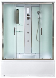 DTO Душевая кабина ЕМ4517 с электрикой, гидромассажем – фотография-1