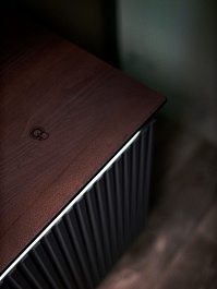 Jorno Тумба под раковину Strong 80 с подсветкой антрацит – фотография-8