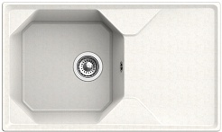 Granfest Мойка кухонная GF-U-840L белый – фотография-2