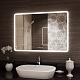 Continent Зеркало Demure Led 1000x700 с музыкальным блоком – фотография-16