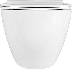 Azario Унитаз подвесной Geno AZ-2196-D безободковый белый – фотография-5