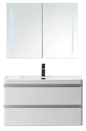 BelBagno Мебель для ванной подвесная ENERGIA-N 900 Bianco Lucido, подсветка – фотография-1