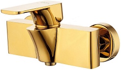 D&K Смеситель "Berlin Touro DA1433103" золото для душа – фотография-1