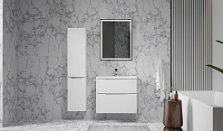 Jorno Тумба с раковиной Slide 75 белая – фотография-2