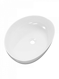 Teymi Раковина накладная в ванную Valma 50 глянцевая белая T53101 – фотография-2