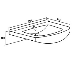 Runo Тумба с раковиной Лотос 60 – фотография-9