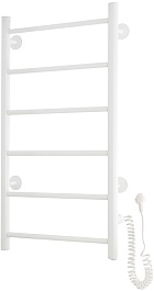 Domoterm Полотенцесушитель электрический Аврора DMT 109-6 40x80 БЕЛ EK R белый – фотография-2