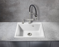 Milacio Смеситель для кухни Ultra MCU.557.SS нержавеющая сталь – фотография-5