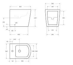 BelBagno Биде напольное Albano BB120B – фотография-5