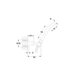 Omnires Душевой комплект IGUACU-PCR – фотография-2