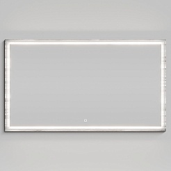 Водолей Зеркало Лайт 140 лиственница структурная контрастно-серая – фотография-1