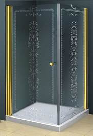 Cezares Душевой уголок ROYAL PALACE-A-AH-1-80/90-CP-G – фотография-1