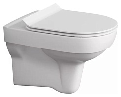 Cersanit Унитаз подвесной City Clean On микролифт – фотография-1