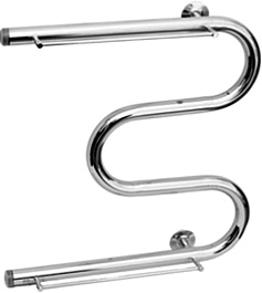 Domoterm Полотенцесушитель М-образный DMT 107-32 50х60 L с полкой – фотография-1