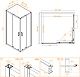 RGW Душевой уголок Classic CL-44 90x100 профиль хром стекло прозрачное – фотография-12