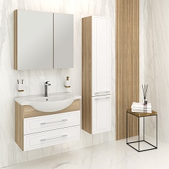 Runo Зеркало Дублин 80 дуб – фотография-4