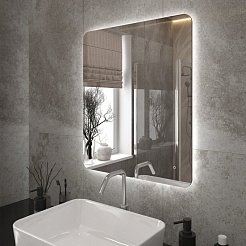 Teymi Зеркало Solli Oreol Pro 60/70 LED сенсор T20258 – фотография-3