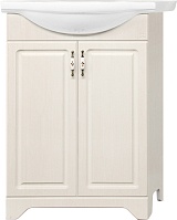 Style Line Тумба с раковиной Олеандр-2 65 рельеф пастель