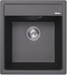 Florentina Мойка кухонная Консул 450 черная – фотография-1