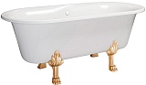 Фэма Ванна из литьевого мрамора Феррара (ножки бронза)