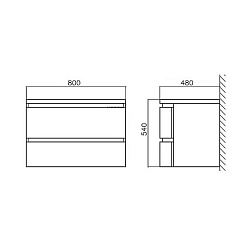 BelBagno Мебель для ванной PROSPERO BB800DAC/TL – фотография-3