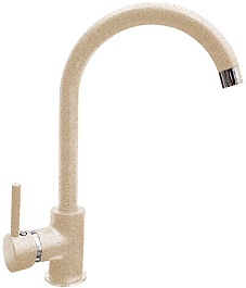 Granfest Смеситель для кухни 7651 песочный – фотография-1