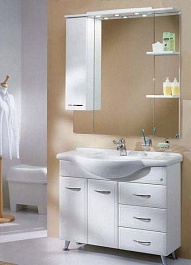 Акватон Тумба с раковиной "Эмили 100" с б/к – фотография-5