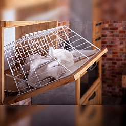 Бриклаер Шкаф навесной Лофт 60 над стиральной машиной – фотография-3