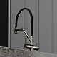 Sancos Смеситель для кухни Dora SC4003GG вороненая сталь – фотография-8