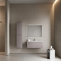 Sancos Тумба с раковиной Snob R 1.0 100 doha soft раковина Element 101 CN7003 – фотография-5